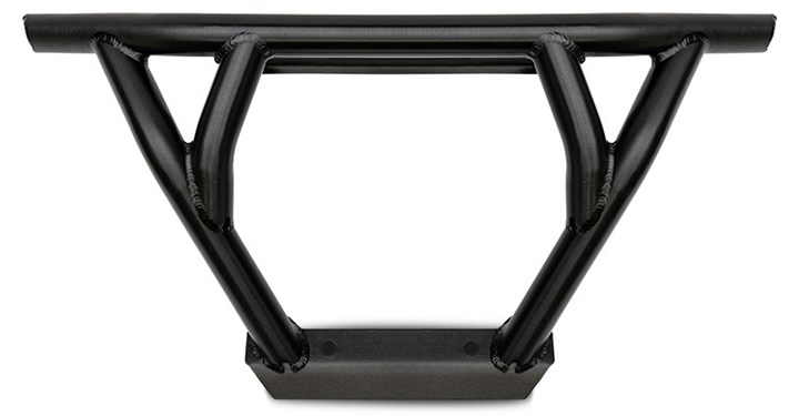 Aluminum Premium Front Bumper, Black detail photo 1