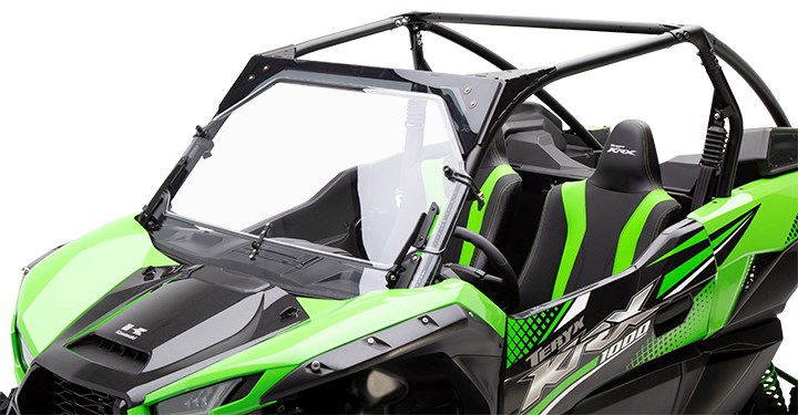 Flip-Down Polycarbonate Windshield detail photo 1