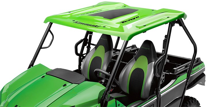 Toit en polycarbonate, vert detail photo 1