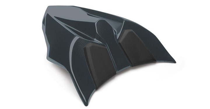 Solo Seat Cowl Assembly, Metallic Royal Purple detail photo 1