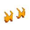 4" Amber Pod Light Covers photo thumbnail 1