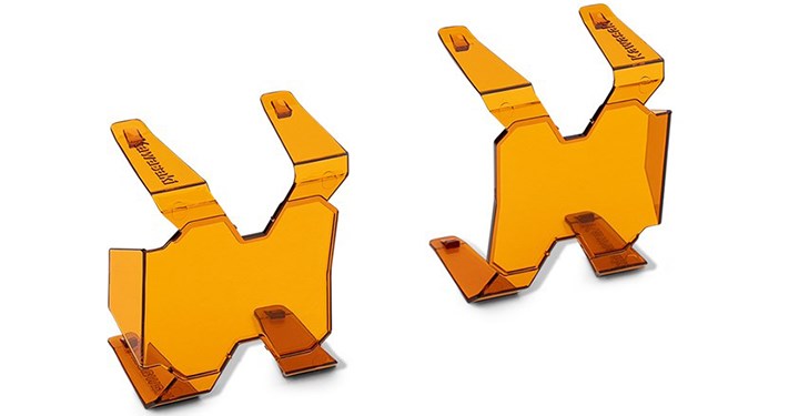 4" Amber Pod Light Covers detail photo 1