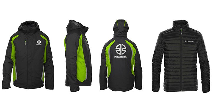 Kawasaki 3 in 1 Jacket detail photo 1