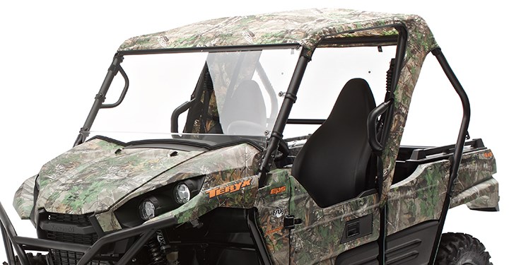 Toile de cabine souple toiture et derrière, Realtree Xtra Green detail photo 1