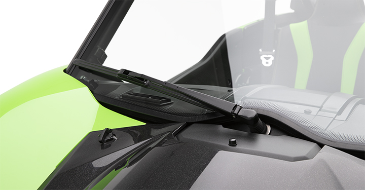 Windshields - Kqr Full Polycarbonate Windshield