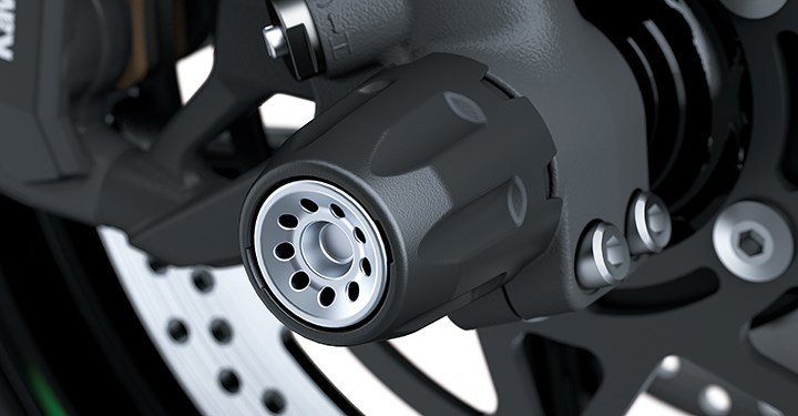 Coulisseaux d'essieu avant detail photo 2