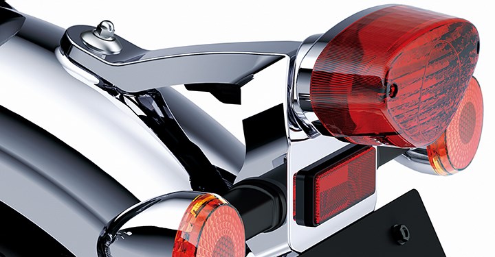 Tail Lamp Bracket, Chrome detail photo 1