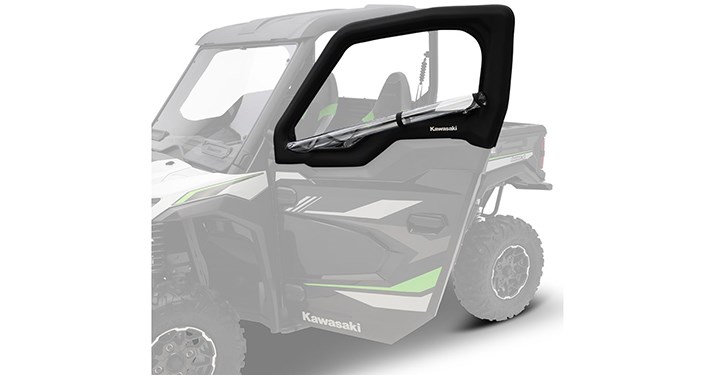 Ensemble de hauts de portes souples detail photo 2