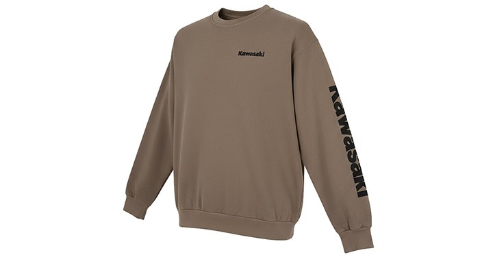 Sweat-shirt bouffant Kawasaki detail photo 2