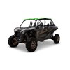 Toit en polycarbonate de premier choix KQR, Vert photo thumbnail 3