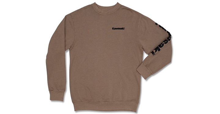 Sweat-shirt bouffant Kawasaki detail photo 1