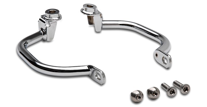 Side Grip Set, Chrome detail photo 1