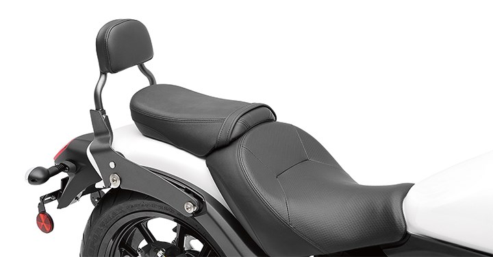 KQR Passenger Backrest, Black detail photo 2