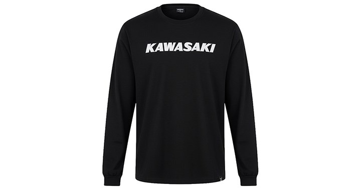 Kawasaki Heritage Logo Long Sleeve T-Shirt detail photo 3