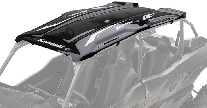 KQR Premium Roof, Polycarbonate, Black detail photo 2