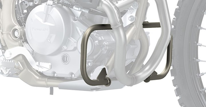 Engine Guard, Flat White Silver detail photo 2