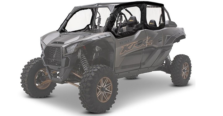 Ensemble de hauts de portes souples detail photo 1