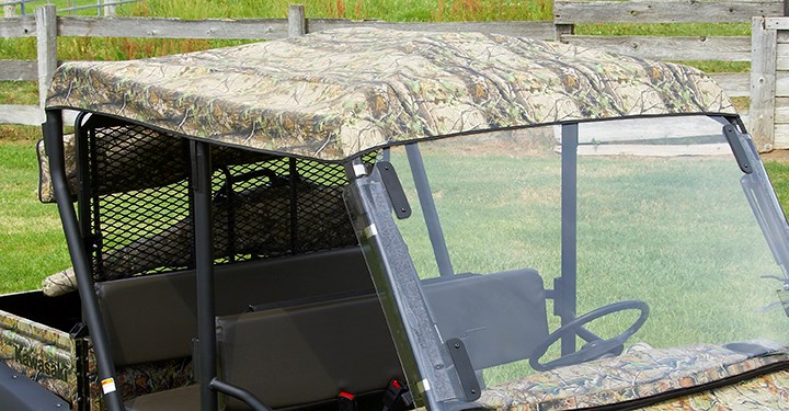 Toit souple, Realtree Xtra Green detail photo 1