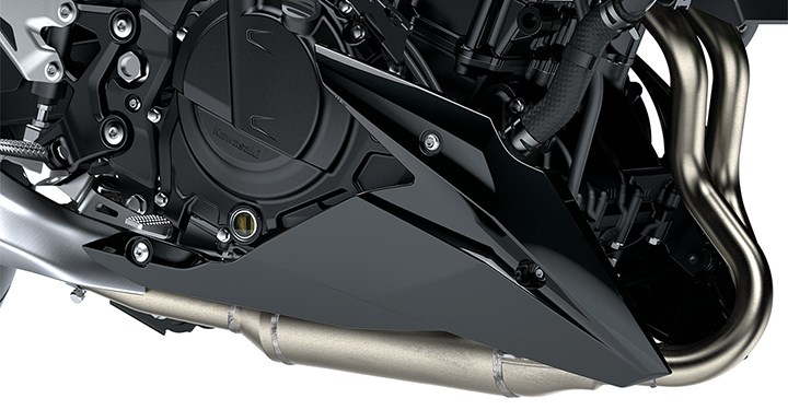 Lower Cowling, Metallic Spark Black detail photo 2
