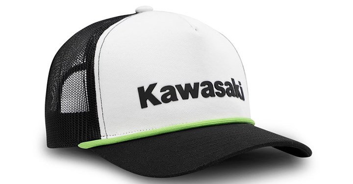 Casquette logo empilé Kawasaki detail photo 1