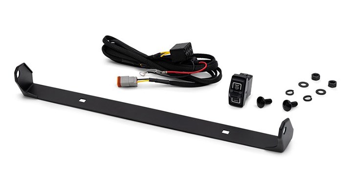 Front Bumper LED Lightbar Installation Kit detail photo 1