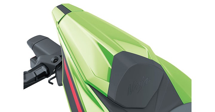 Dosseret amovible monoplace, Vert lime detail photo 1