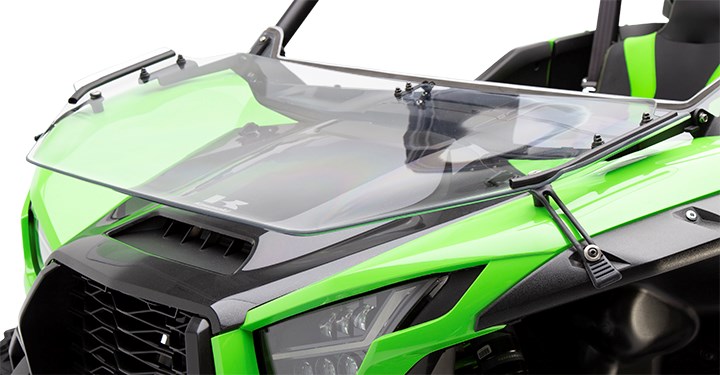 Flip-Down Polycarbonate Windshield detail photo 3