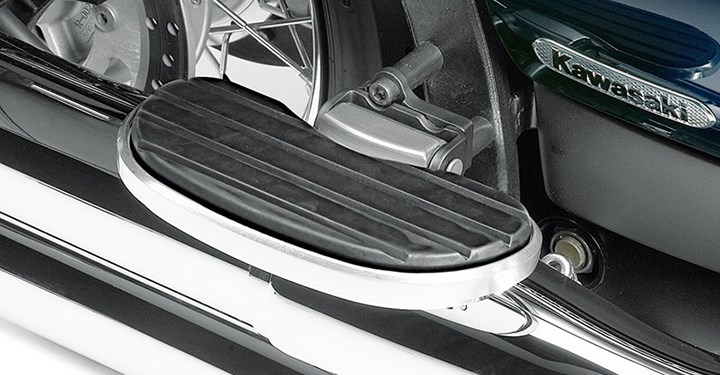 Passenger Floorboards Set, Chrome detail photo 1