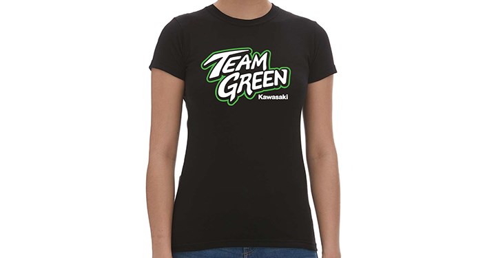 Kawasaki Team Green Tee detail photo 1
