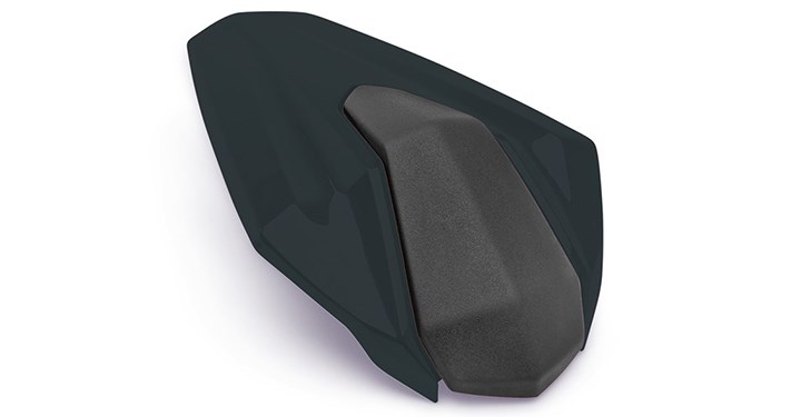 Solo Seat Cowl Assembly, Metallic Carbon Gray detail photo 1