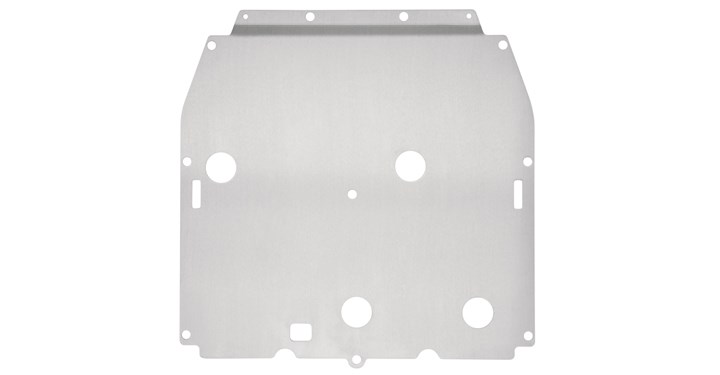 Plaque de protection avant detail photo 1