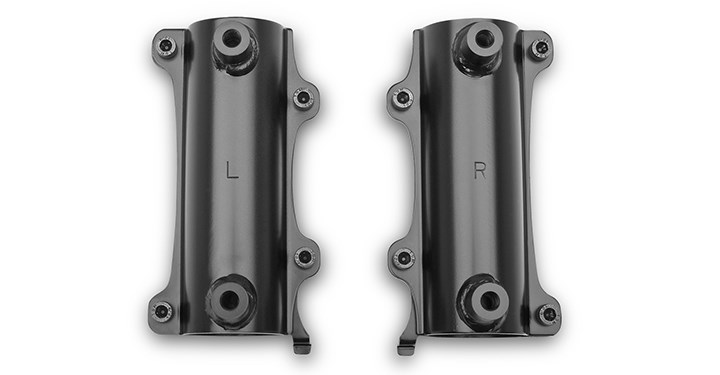 Ensemble de support de fourche de pare-brise fixe detail photo 1