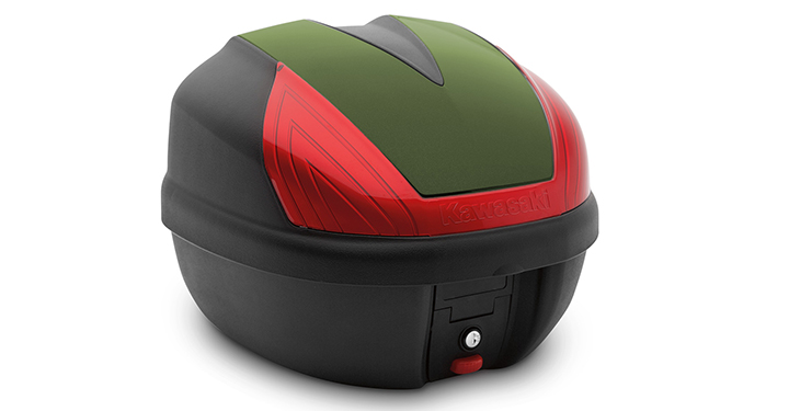 Bags, Luggage - 30 Litre Top Case Trim, Metallic Matte Covert Green