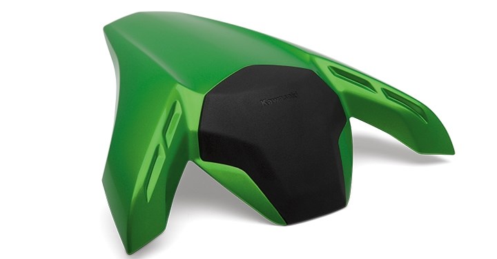 Solo Seat Cowl Assembly, Candy Lime Green detail photo 1