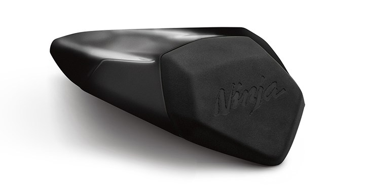 Dosseret amovible monoplace, Noir Étincelant Métallisé Mat detail photo 1