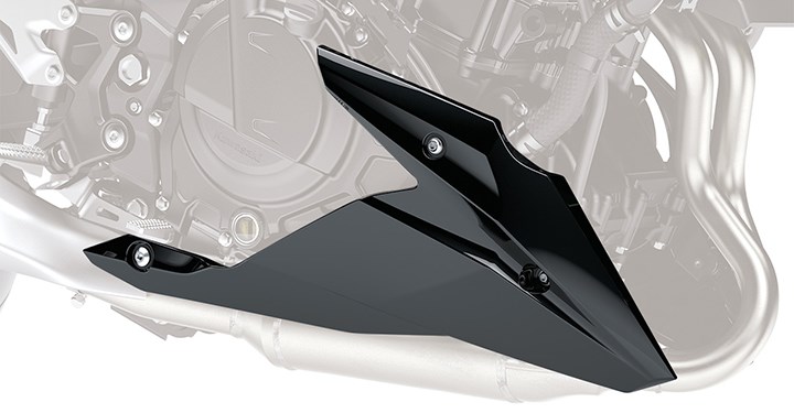 Lower Cowling, Metallic Spark Black detail photo 1