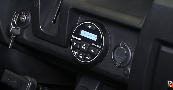 Système audio detail photo 4