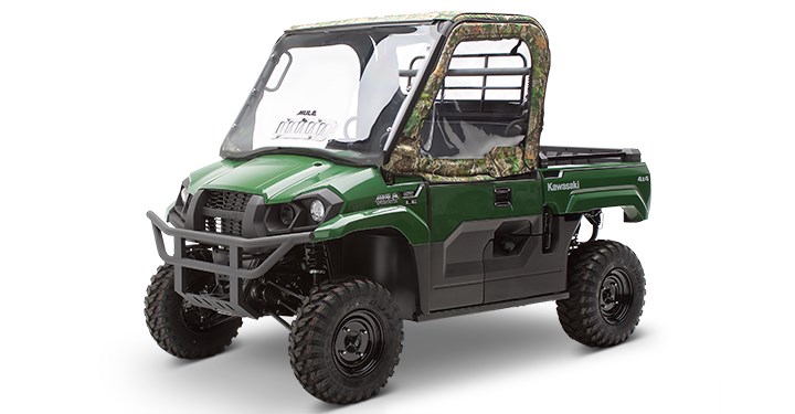 Soft Cab Enclosure Upper Door Set, TrueTimber HTC Green detail photo 2