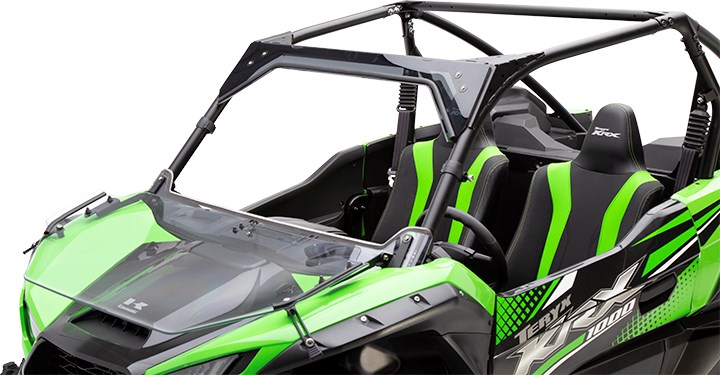 Flip-Down Polycarbonate Windshield detail photo 2