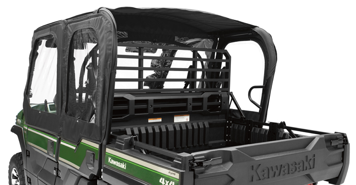 Cabs/Doors/Interior - Soft Cab Enclosure Door Set, Black