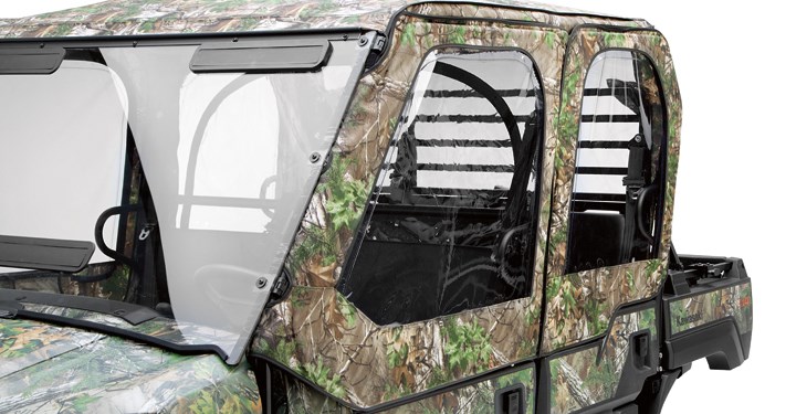 Soft Cab Enclosure Door Set, Realtree Xtra Green detail photo 1