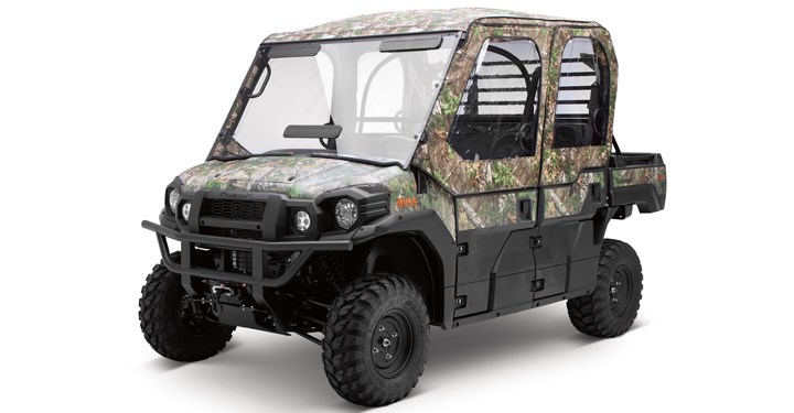 Soft Cab Enclosure Door Set, Realtree Xtra Green detail photo 2