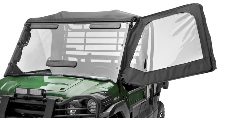 Ensemble de portes de cabine souple, Noir detail photo 2