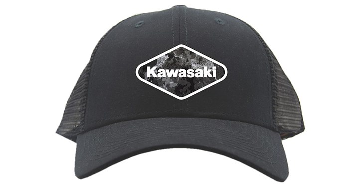 Kawasaki Midnight Diamond Cap detail photo 1