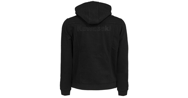 Kawasaki Hooded Denim Jacket detail photo 2