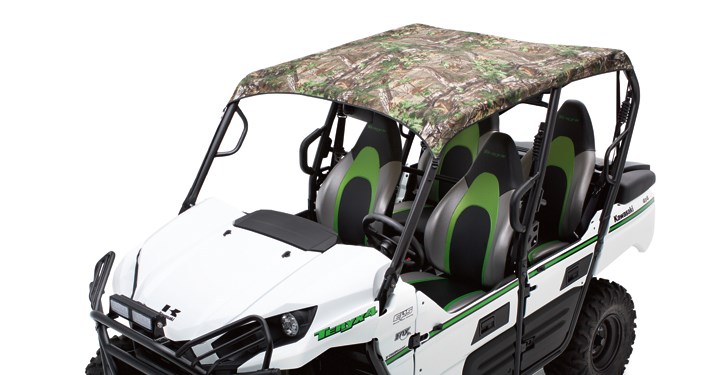 Soft Cab Enclosure Roof and Back, Realtree Xtra Green detail photo 1