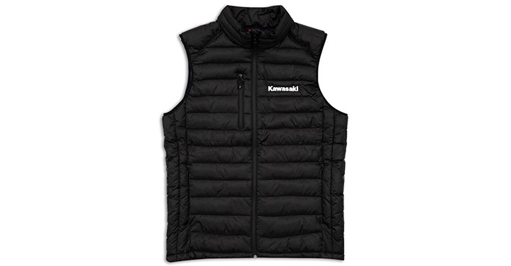 Kawasaki Puffer Vest detail photo 1