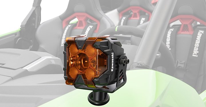 4" Amber Pod Light Covers detail photo 3