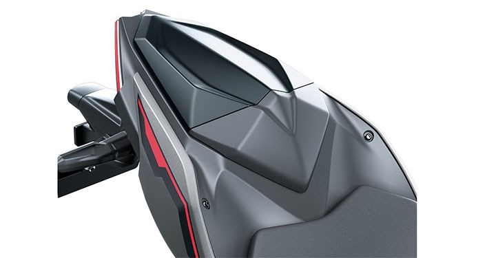 Solo Seat Cowl Assembly, Metallic Spark Black detail photo 1