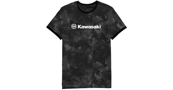 Kawasaki Camo Ringer T-Shirt detail photo 1